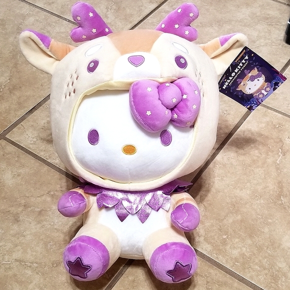 Sanrio Toys Kidrobot Sanrio Hello Kitty Enchanted Deer 3 Inch Plush
